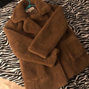 Sebby Collection Teddy Coat